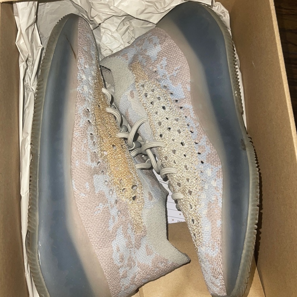 These sneakers have been worn a few times.